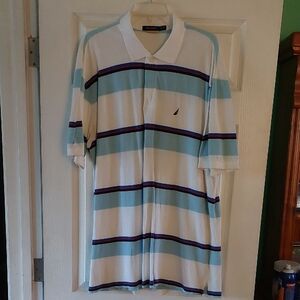 Nautica White Polo Shirt